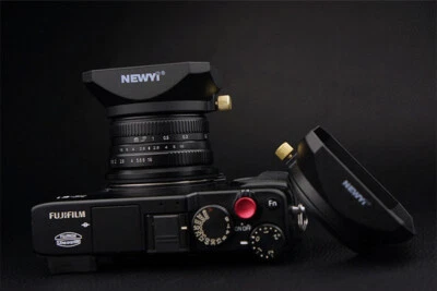 52MM Universal Square Lens Hood for DSLR Mirrorless Camera Lens Camcorder DV