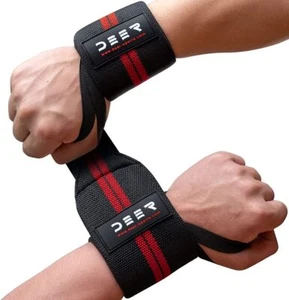 Wrist Wraps Weightlifting Wrist Wraps with Heavy Duty Thumb Loop for Men & Women - Picture 1 of 24