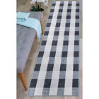 Rugshop Runner Rug for Hallway Contemporary Checkered Machine Washable Rugs 2x10