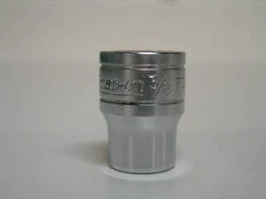 3/8" DRIVE 3/8" SHALLOW 6 POINT SOCKET! SNAP-ON! #FS121! L@@K!  - Picture 1 of 3