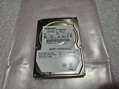 Toshiba MK1060GSCX 100G Wide Temperature/Shockproof Vehicle CNC HDD - Image 1 of 2