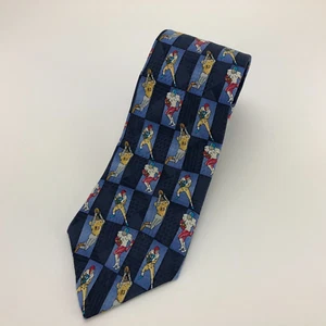 Class Club   Multicolor  Football 53" x 3.00"  Mens Neck Tie - Picture 1 of 4