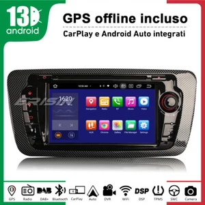 64GB 8-Core Android 13 Autoradio Per SEAT IBIZA CarPlay Canbus SWC DVD GPS Radio - Imagen 1 de 14