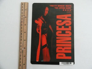 PRINCESA - BLOCKBUSTER VIDEO BACKER KARTE 5"X8" - Bild 1 von 3