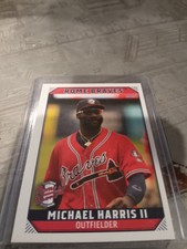 Michael Harris II 2021 Choice Card Minor League RC Atlanta Rome Braves NICE!