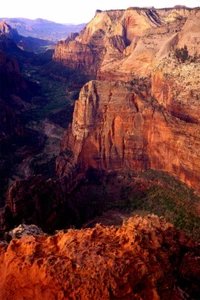 In Zion National Park Landscape Painting Print Wall Home Decor - POSTER 20x30 - Picture 1 of 3
