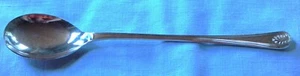 William Adams W1A6 Shell Patterned Silver Plated Solid Salad Serving Spoon - Picture 1 of 8