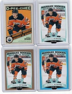 2019-20 O Pee Chee Update Marquee Rookies Cards # 645 Joakim Nygard Oilers LOT