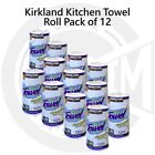 Kirkland Kitchen Towel Roll Thick 80 Large Sheets Pack of 12 Rolls NEXT DAY POST
