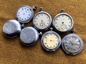 Vintage Taschenuhr Lightning UdSSR For parts. For repair in Maistra. - Bild 1 von 10