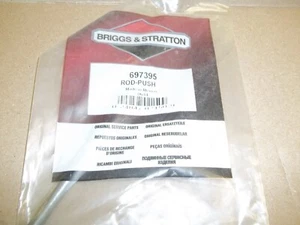 BRIGGS & STRATTON NOS OBSOLETE EXHAUST  PUSH ROD 697395 SOME 212700-218800 SRS - Picture 1 of 2