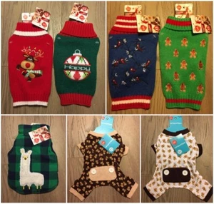 SUÉTERES, PIJAMA, ABRIGO Pet Central talla XS 8" NUEVO CON ETIQUETAS - Imagen 1 de 11