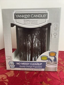Yankee Candle Scenterpiece Meltcup Warmer TWILIGHT SILHOUETTES w/ LED Timer NIB - Picture 1 of 9