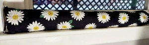 Door Draft Stopper, Cedar Filled, Insect Repellent, Window Draft Stopper, Daisy - Picture 1 of 2