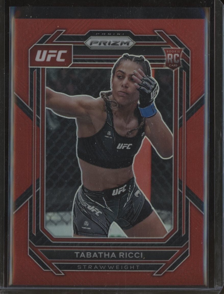 2023 Panini Red Prizm UFC #108 Tabatha Ricci RC Rookie 138/199