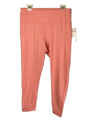 Pantalones capri de entrenamiento de yoga melocotón talla grande Zella para mujer nuevos con etiquetas Foto 1 de 4