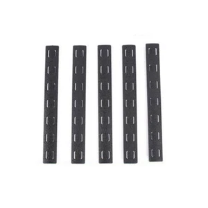 New 5.5" M-lok/ Keymod Rail Panel Strip Cover Slot Covers Snap-in 5PCS Pack - Picture 1 of 10