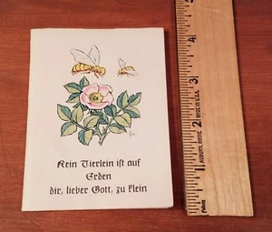 Vintage German Children's Prayer Devotion Booklet "Kein Tierlein ist auf Erden" - Picture 1 of 12