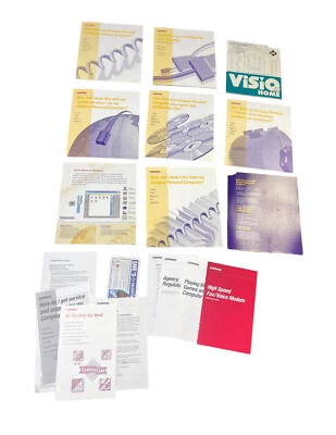 Lot of Vintage 90’s Compaq Computers How Does How Can I Booklets - Image 1 of 4