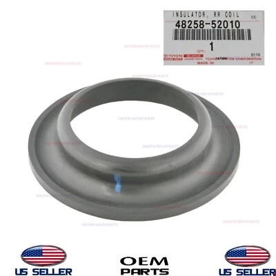 Bobina aislante inferior de resorte trasero original OEM 2000-2006 Toyota Echo Scion xA xB Foto 1 de 3