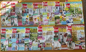 13 x Lisa Wohnen & Dekorieren Jahrgang 2024 + 12/2023 Zeitschrift - Bild 1 von 8