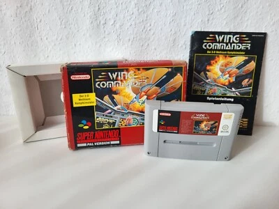 Wing Commander ⭐SNES⭐ OVP / CIB / PAL  - Bild 1 von 4
