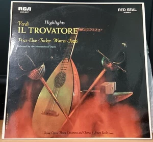 Leontyne Price, Basile - Verdi Il Trovatore highlights - LP record excellent - Picture 1 of 3