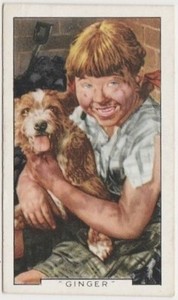 Jane Withers in Ginger on 1936 Gallaher Film Episodes Tobacco Card #1