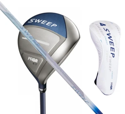 LADIES PRGR SWEEP FAIRWAY WOOD 7W LOFT 24° M30 L-FLEX FW W/ HEAD COVER - Image 1 of 4
