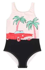 Toddler Girl's Kate Spade New York Road Trip One-Piece Swimsuit L75622 Size 2 - Picture 1 of 3