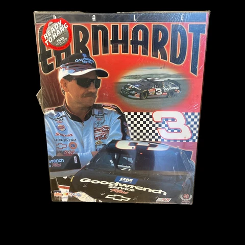 DALE EARNHARDT - MATTED POSTER/ WOODEN PLAQUE - 16 x 20 - READY TO HANG  A2 Cover
