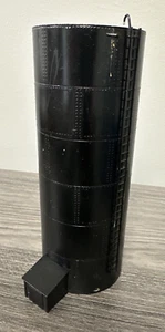 NJ International HO Brass #WT-155 Vertical Water Tank Factory Painted Black USED - Picture 1 of 14