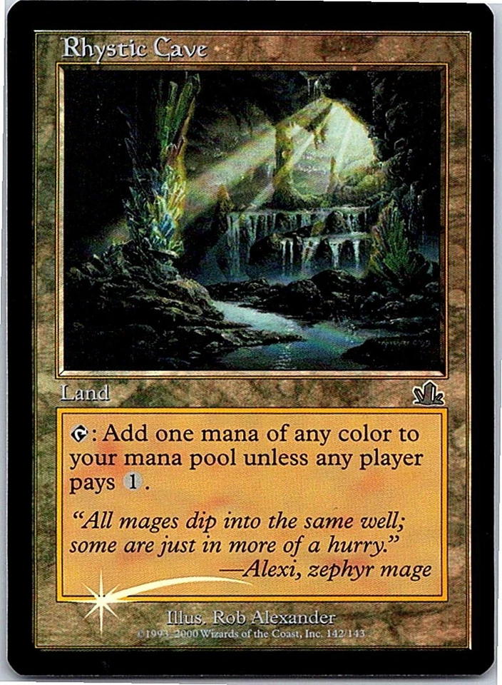 Rhystic Cave FOIL English x1 Prophecy mtg SP - Image 1 of 1