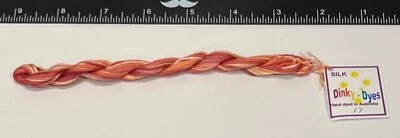 Tintes Dinky #17 Mango Tango 100% Seda Hilo de Bordar 8 Mtrs Punto de Cruz Foto 1 de 3