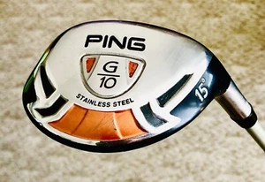 Ping G10 Hybrid 15° Shadow Ultra Lite Graphite Shaft Right-Handed 40.5 NICE Club - Picture 1 of 7