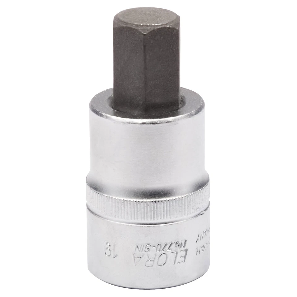 Elora 15554 19Mm 3/4" Ingranaggio Esagonale Per Chiave A Bussola - Immagine 1 di 1