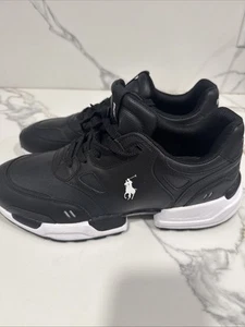 Polo Ralph Lauren Herren Jogginghose Schwarz Weiß Sportschuhe Größe 11 Neu Jgr - Bild 1 von 5