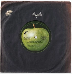 PAUL McCARTNEY & WINGS - HELEN WHEELS  Very rare 1973 Aussie 7" ROCK Single! - Picture 1 of 1