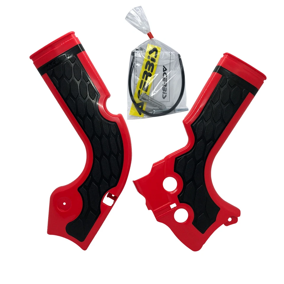 Honda CRF 450 2013-2016 Acerbis Telaio Protezioni Cover X-grip Rosso Motocross