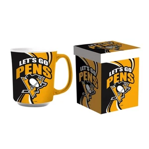 Pittsburgh Penguins, 14oz Ceramic Cup of Awesome with Matching Box - Picture 1 of 1