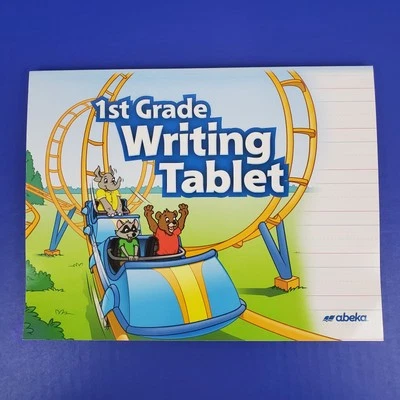 ABeka 1st Grade Writing Tablet, Cursive and Manuscript, Clean Pages, Like New - Image 1 of 4