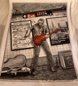 Queens of the Stone Age Poster Emek-NYC 10/24/2017 AP-Rare Free Shipping - Picture 1 of 10