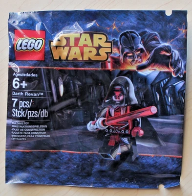 Lego Star Wars Darth Revan Minifigure Polybag 5002123 Sealed 7 Pieces - Image 1 of 2