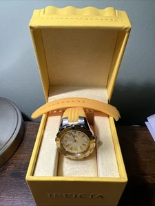 DAMEN ARMBANDUHR SILBER & GOLDFARBEN INVICTA ANGEL 17481 - Bild 1 von 6