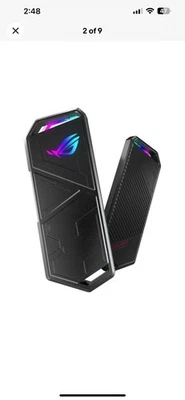 ASUS ROG STRIX Arion Aluminum M.2 NVMe SSD External Portable Enclosure Case - Image 1 of 4