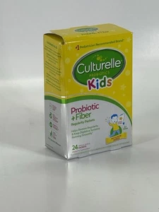 Culturelle Probiotics Kids Probiotic+Fiber | 24 Single Serve Packets - Picture 1 of 2
