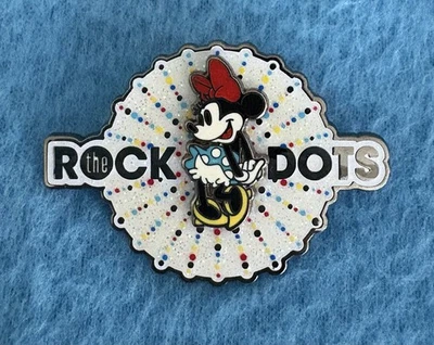 Disney Parks WDW 2018 Minnie Mouse "Rock the Dots" 3D Pin LE 3000 - Image 1 of 2