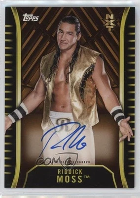 2018 Topps WWE NXT Auto Bronze /99 Riddick Moss #A-RM Auto - Image 1 of 2