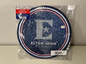Elton John DIAMONDS Indie Exclusive Picture Disc Vinyl Limited Edition Baseball - Picture 1 of 9