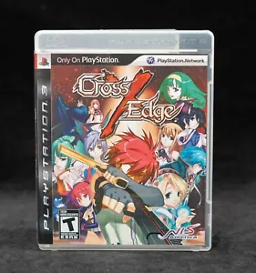 Cross Edge Sony PlayStation 3 PS3 2009 completo di manuale testato CIB - Foto 1 di 7